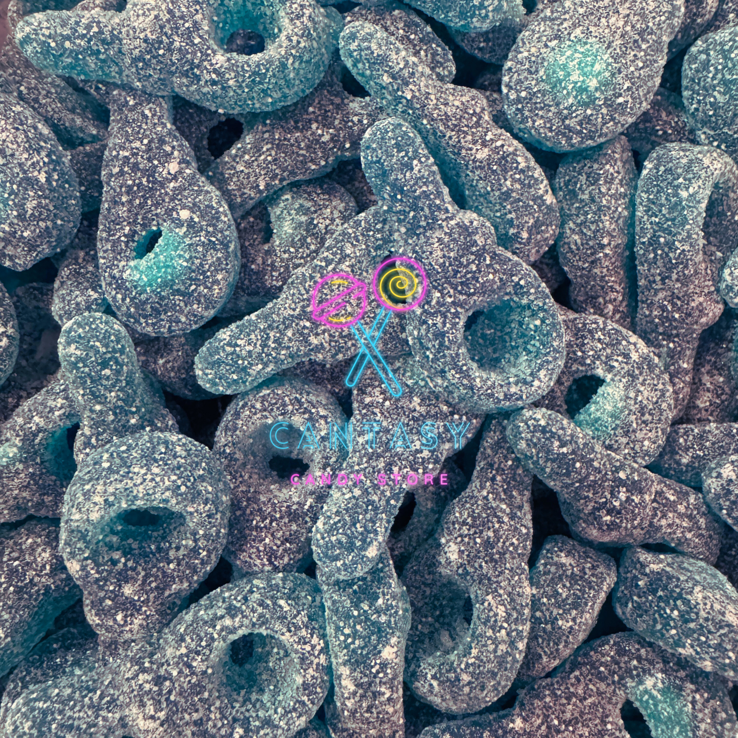 Blaue Schlüssel Sour 100g