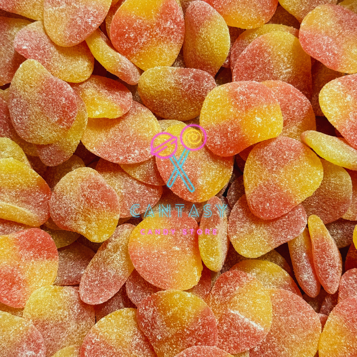 fruchtgummi haribo pfirsiche candy bonbon