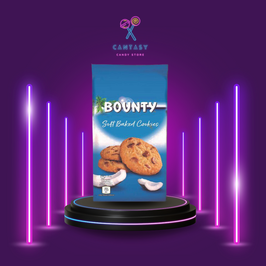 Bounty Cookies 180g - Weiche Kekse mit Kokosflocken und Schokoladentropfen