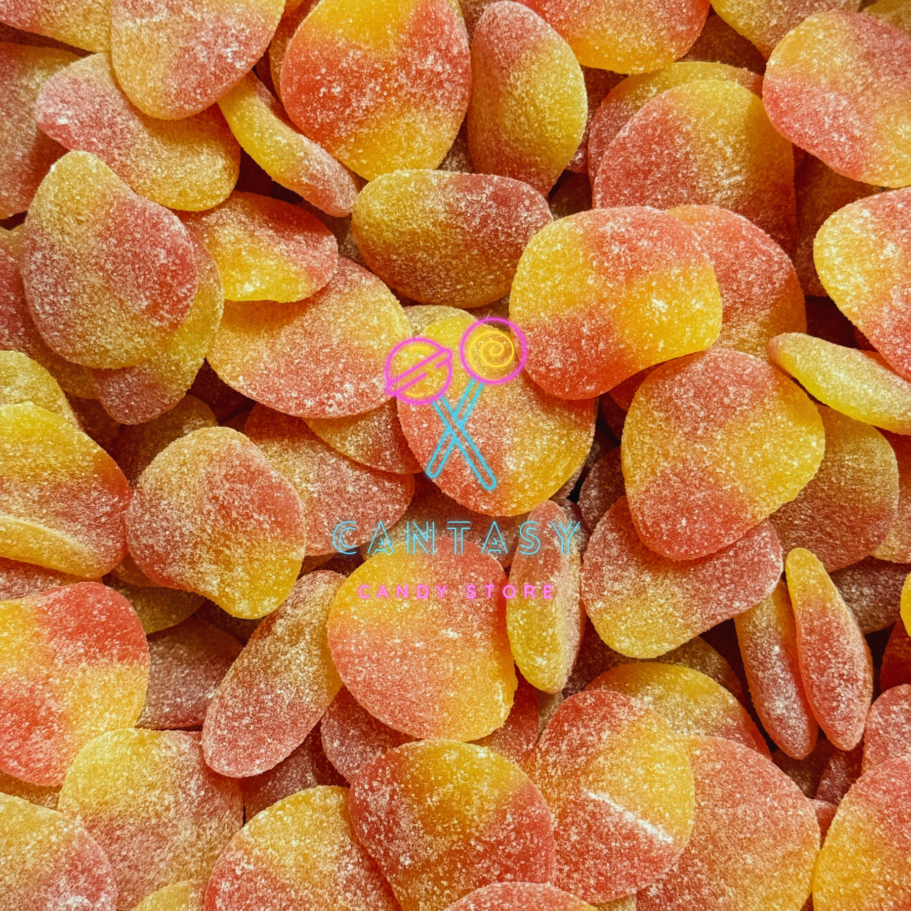 fruchtgummi haribo pfirsiche candy bonbon 