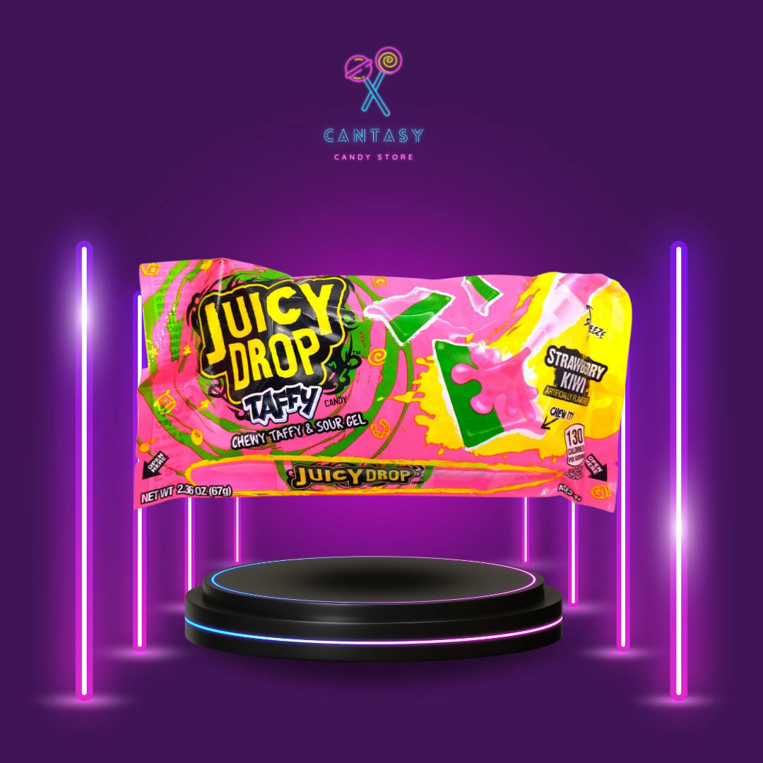 Juicy Drop Taffy Strawberry Kiwi 67g