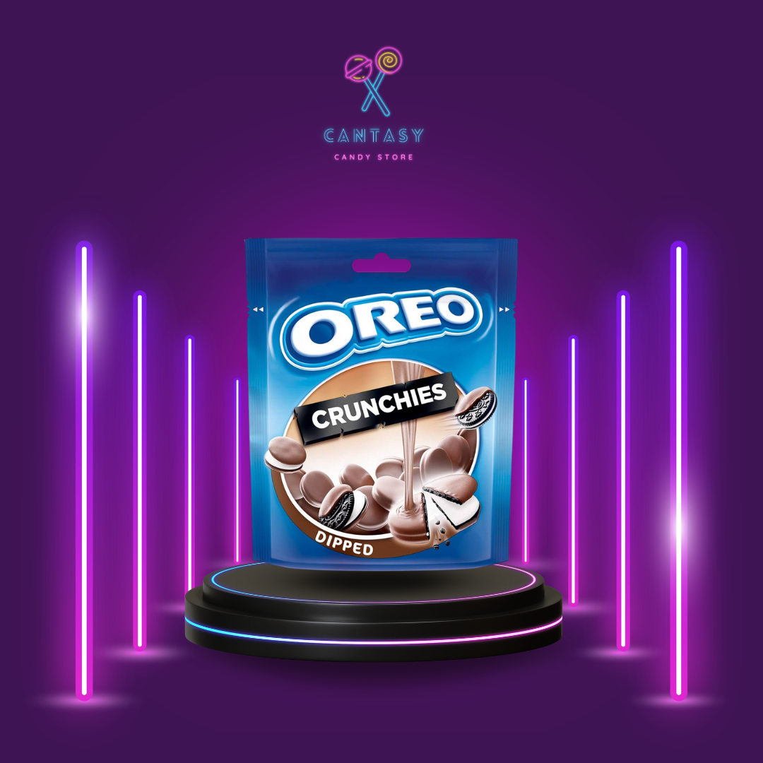 Oreo Crunchies Dipped - Knusprige Mini-Oreos umhüllt von Schokolade, perfekt für süße Genussmomente!