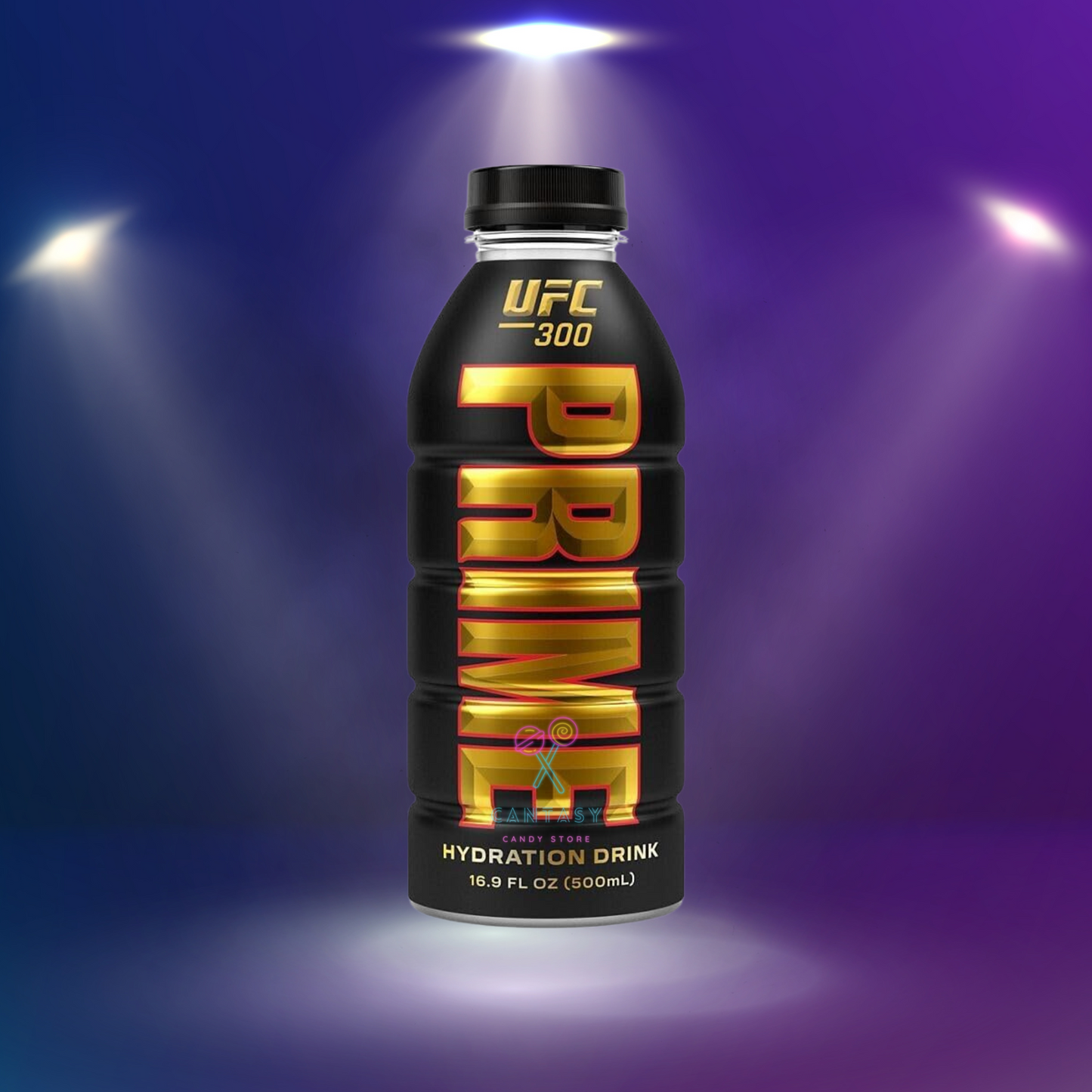 Entdecken Sie das unvergleichliche PRIME Hydration UFC 300 - eine kraftvolle 500ml-Hydrationssensation, entwickelt in Zusammenarbeit mit Logan Paul und KSI. Dieses aus den USA importierte Juwel ist eine Hommage an die Energie der UFC, perfekt für Athleten und Fans gleichermaßen.